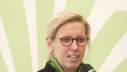 Bild: Hirsch
Der bayernweit agierende Verein „Unsere Bayerischen Bauern“, dessen Geschäfte Eva-Maria Haas (Bild) führt, sucht den ständigen Dialog mit den Konsumenten.