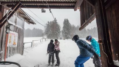 Bild: dtr
Skispaß am Kutscherberg.