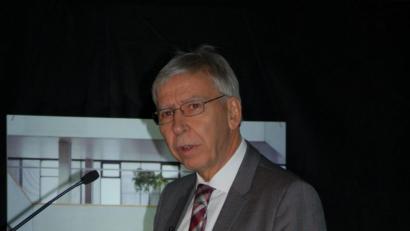 Bild: gib
Uni-Präsident Udo Hebel beim Neujahrsempfang der Universität Regensburg.