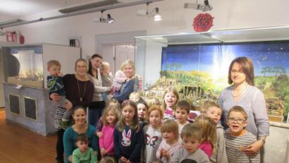 Bild: exb
Kinder besuchen das Museumsquartier.