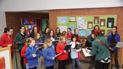 Bild: bkr
Der Chor „Bunte Töne“.