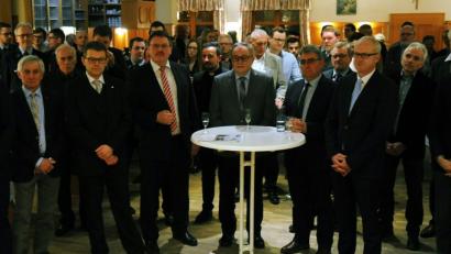 Bild: gf
Groß ist die Schar der Gäste beim Neujahrsempfang der Gemeinde Gebenbach.