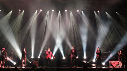 Bild: stg
Die "Talents" aus der Castingshow "The Voice of Germany" machten am freitag Station in der Oberfrankenhalle Bayreuth.