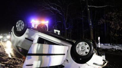 Bild: jma
Der verunfallte VW Polo