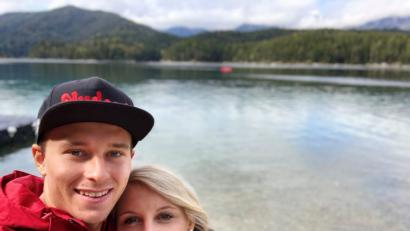 Bild: exb
Terence Weber mit Freundin Konstanze Hauke.