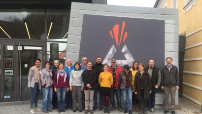 Bild: exb
Die neuen Geoparkranger stellen sich in Parkstein vor.