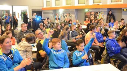 Bild: Kunz
Jubeln konnten die Fans häufig. Am Ende hieß es 31:23 für die deutsche Mannschaft gegen Serbien.