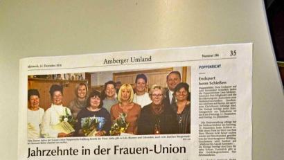 Bild: oy
Da wäre etwas mehr Fingerspitzengefühl nötig gewesen. Berichte über ähnliche Parteiveranstaltungen sollten sich auf einer Zeitungsseite von der Größe und Aufmachung her nicht derart unterscheiden.