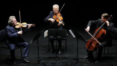 Bild: Wolfgang Steinbacher
Auch im Trio beweist das „Philharmonia Quartett Berlin“ im Stadttheater, dass es zu den herausragenden Klassik-Ensembles zählt.