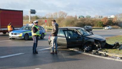 Bild: Hirsch
Dieser Wagen stand der Fahrschülerin im Weg.