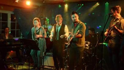 Bild: Kunz
Ausdrucksstark: Die "Bourbon Blues Band" auf der "Live Stage".