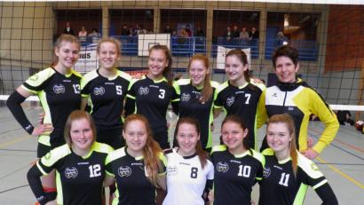Bild: exb
Der Volleyball-Oberpfalzmeister der U18, der SV Hahnbach mit hinten von links Julia Polito, Lisa Großmann, Mira Sperber, Lisa Kölbel, Lucy Riß, Trainerin Lisa Lederer, (vorne von links) Vanessa Wamser, Sina Ströhl, Marie Heidlinger, Louisa Tilgen und Lena Meier.