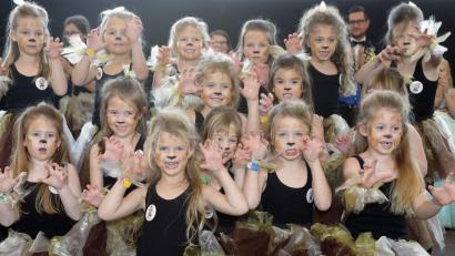 Bild: Wolfgang Steinbacher
Die: FG Plößberg präsentierte einen Löwen-Tanz.