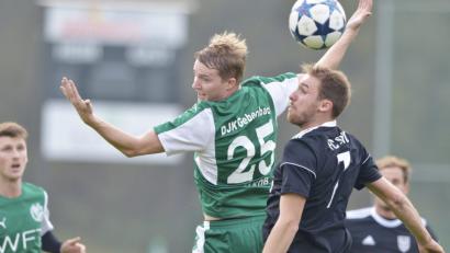 Bild: zg
Ralf Jakob (Trikotnummer 25) spielt nicht mehr für den Fußball-Bayernligisten DJK Gebenbach.