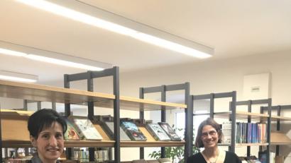 Bild: exb
Die Büchereimitarbeiterinnen stellen die Bilanz vor.