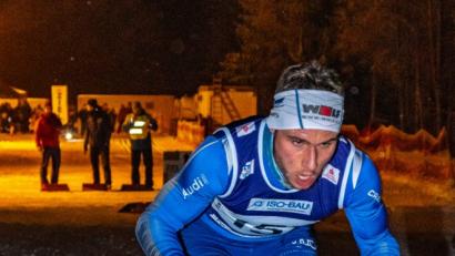 Bild: chl
Der Junior Jonas Schröter gewinnt bei den Männern über 10 Kilometer