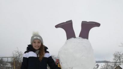 Bild: exb
Lustiger Schneemann