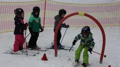 Bild: kro
Rasante Anfängerfahrt durch dieses Tor.