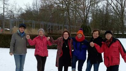 Bild: exb
Schneetreten.