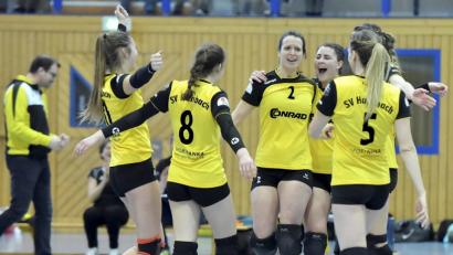 Bild: Hubert Ziegler
In der Rückrunde bejubelten die Hahnbacher Volleyballerinnen sieben von möglichen neun Punkten. Weitere sollen in Hammelburg gesammelt werden.