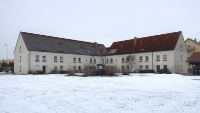 Bild: Hirsch
Hier auf diesem freien Grundstück in der Ohmstraße will die "Lebenshilfe" eine neue Unterkunft für Behinderte bauen. Gleich neben dem bestehenden Wohnheim.
