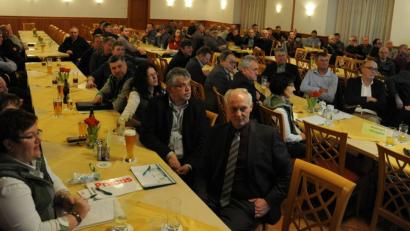 Bild: gf
Gut besucht war die Jahreshauptversammlung der Forstbetriebsgemeinschaft Amberg-Schnaittenbach.