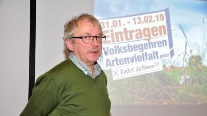 Bild: es
Toni Wolf, langjähriger Vorsitzender der Ortsgruppe Bund Naturschutz, will in der Jahreshauptversammlung 2019 einen Generationswechsel.
