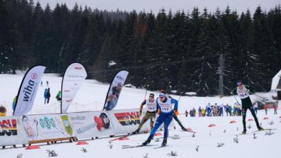 Bild: rer
Jonas Schröter (vorne) war der Schnellste bei der Deutschen Meisterschaft über 10 Kilometer und holte sich den Titel.