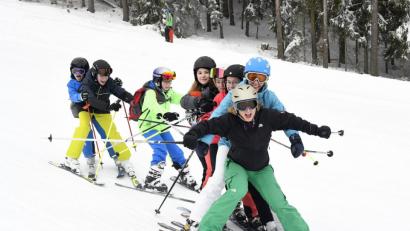 Bild: Petra Hartl
Winterwandertag des Erasmus-Gymnasiums in Sitzambuch