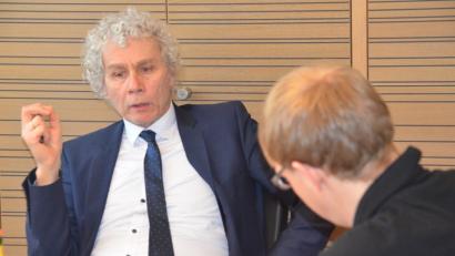 Bild: Benkhardt
Landrat Wolfgang Lippert sieht den Landkreis Tirschenreuth für die Zukunft gut gerüstet. Bei der nächsten Wahl 2020 tritt er nicht mehr an.