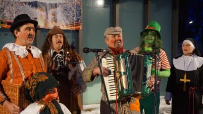 Bild: eib
Für Stimmung sorgten die Musikkanten aus der südböhmischen Faschingshochburg Milevsko.