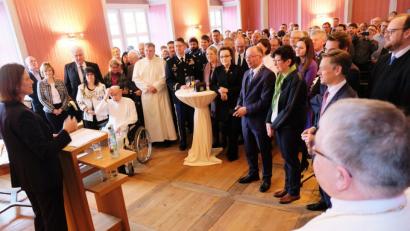 Bild: do
Ilse Aigner war beim 7. Lichtmessempfang in Speinshart der Stargast.