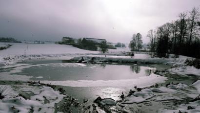 Bild: gf
Die östlich von Kleinschönbrunn gelegene Kläranlage für Großschönbrunn darf derzeit noch bis Ende 2035 betrieben werden. Doch der Markt Freihung sollte bereits heute Überlegungen anstellen, die Abwässer aus Großschönbrunn in die Kläranlage nach Freihung zu pumpen, so die Empfehlung von Claudia Scharnagl, Planerin für Abwassserentsorgung.