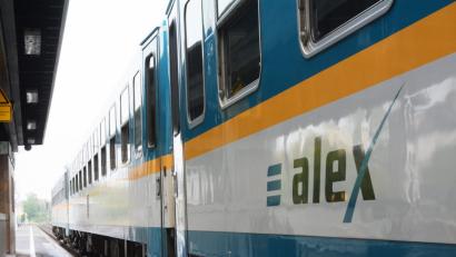 Bild: Gabi Schönberger
Der "Alex" am Bahnhof in Weiden