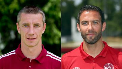 Bild: Daniel Karmann/dpa
Marek Mintal (links) und Boris Schommers bilden das neue Trainergespann beim 1. FC Nürnberg.