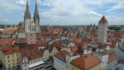 Bild: Franz Nopper
Begehrtes Regensburg: Die Zahl der Einwohner steigt um 2 500 jährlich.