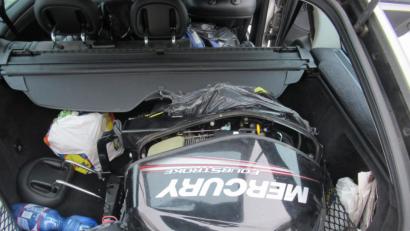 Bild: exb
Die gestohlenen Außenbordmotoren.