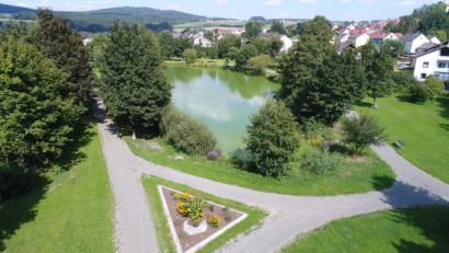 Bild: bey
Die Wiesen um den Herrnpointweiher sollten nach den Vorstellungen der Freien Wähler weniger gemäht werden und vielmehr als Blühwiesen und Blühflächen dem Betrachter ins Auge fallen.