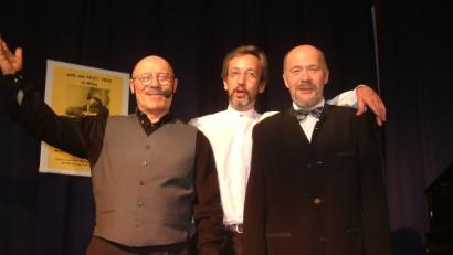 Bild: exb
Drei Künstler vereinen Lieder von Georg Kreisler mit Texten von Helmut Qualtinger.