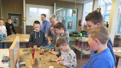 Bild: jzk
Viel handwerkliches Geschick bewieisen manche Schüler im Technikraum.