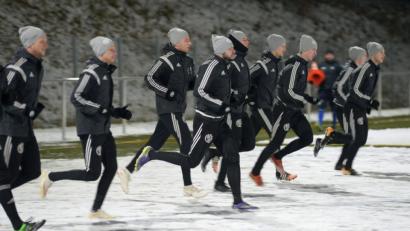 Bild: ref
Die Trainingsbedingungen waren bisher für die DJK Gebenbach alles andere als optimal.