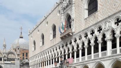 Bild: Monika Bugl
Geschafft: Monika und Richard Bugl sind in Venedig angekommen. Aufgebrochen waren sie in Pfreimd.