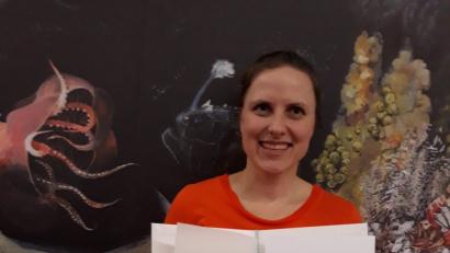 Bild: exb
Dr. Edith Maier mit dem Wissenschaftspreis.
