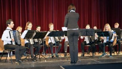 Bild: zch
Das Akkordeon-Ensemble.