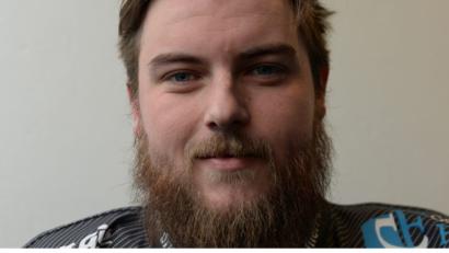 Bild: brü
Daniel Krieger vom ERSC Amberg.