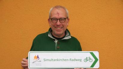 Bild: exb
Pfarrer Hans-Peter Paukstadt-Künkler, Vorsitzender des Fördervereins Simultankirchen in der Oberpfalz, hofft auf Unterstützer. Der Simultankirchen-Radweg durch die Region soll beschildert werden.