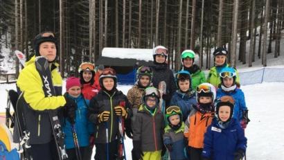 Bild: cv
Die Schneeverhältnisse waren ideal für die Kurse der Skiabteilung in Klinovec