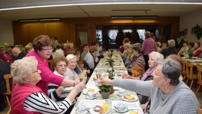 Archivbild: bnr
Anneliese Fiedler – hier beim Neujahrsempfang der Senioren – konzentriert sich wieder auf die Gruppe St. Josef.