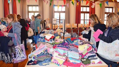 Bild: ü
Der frühjahrsbasar an der Grund- und Mittelschule Kirchenthumbach war ein voller Erfolg.