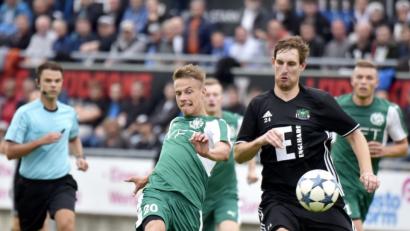 Bild: Hubert Ziegler
Dominik Haller (vorne links) brachte die Gebenbacher mit zwei Treffern in Führung.